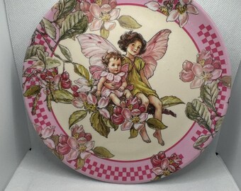 Cicely Mary Barker Flower Fairies 8" Plate Melamine Plate Fairies 2003 Plastic