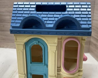 Tienda de mascotas Fisher Price Loving Family Dollhouse 1995 Excelente estado Sin animales