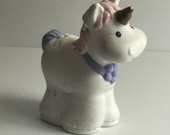 Little People Unicorn Lil Kingdom Castle Figure 2003 Mattel