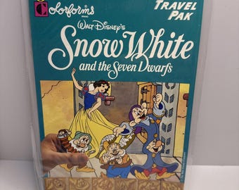 COLORFORMS Disney’s Snow White and The Seven Dwarfs Play Set 1993