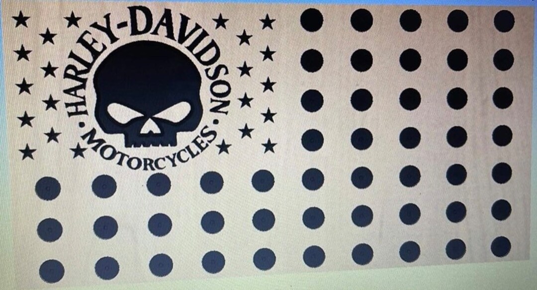 Harley Poker Chip Holder Etsy