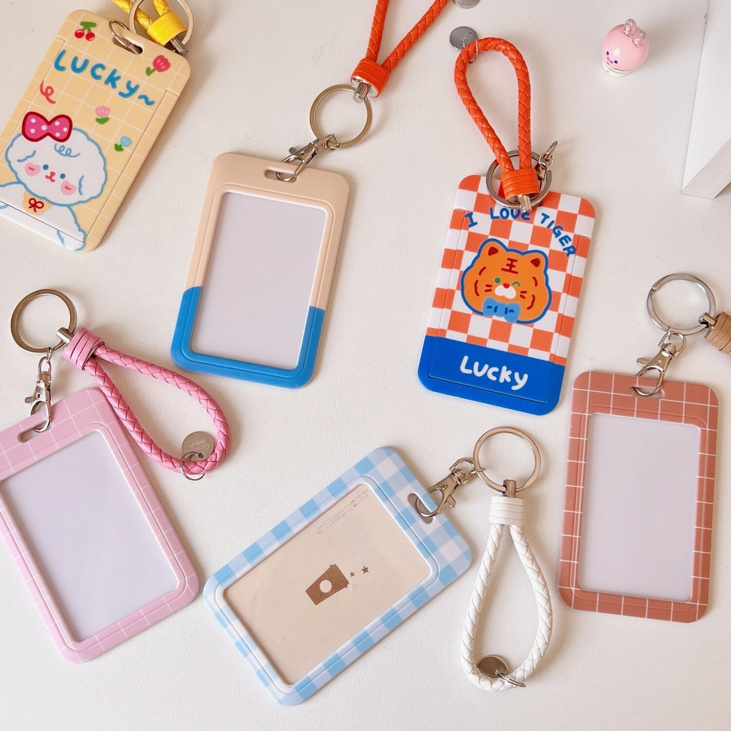 Photocard Holder Keychain, Kpop Photocard Holder, Card Holder Keychain, 6  Styles 