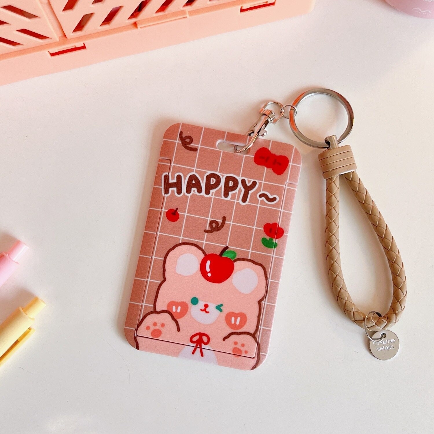 6pc Kpop Photocard Holder Keychain with Korean Kpop Deco Stickers for –  k-beautyvelvet
