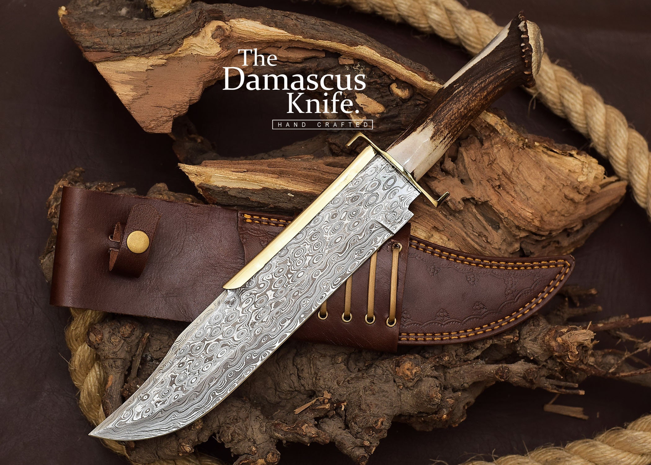 ANUBIS - HAND MADE DAMASCUS STEEL KNIFE by Forseti Steel™ – Staghead  Designs