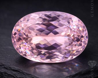 Natural Pink Kunzite 19ct Oval Cut Loose Gemstone Rare Eye Clean Afghan Stone 18x12mm.