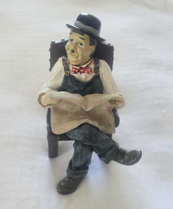 Rare Vintage Laurel and Hardy Figurine. - Etsy UK
