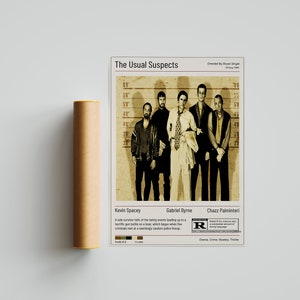 Keyser soze usual suspects' Poster, picture, metal print, paint by Lowpoly  Posters