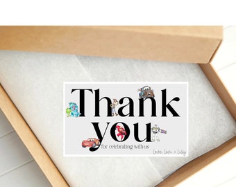 disney theme birthday tag, favour tag,  thank you toy story birthday tag, two infinity and beyond, thank you parting gift, thank you card