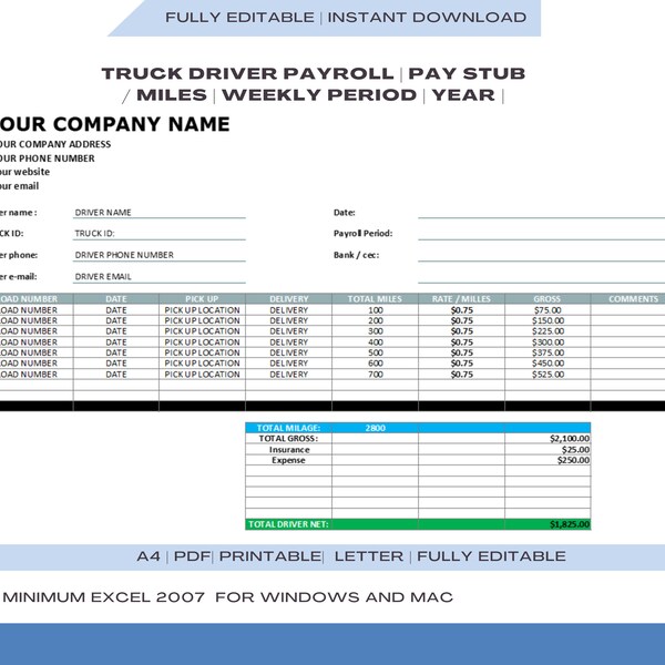 Truck Driver Etsy truck-driver-etsy