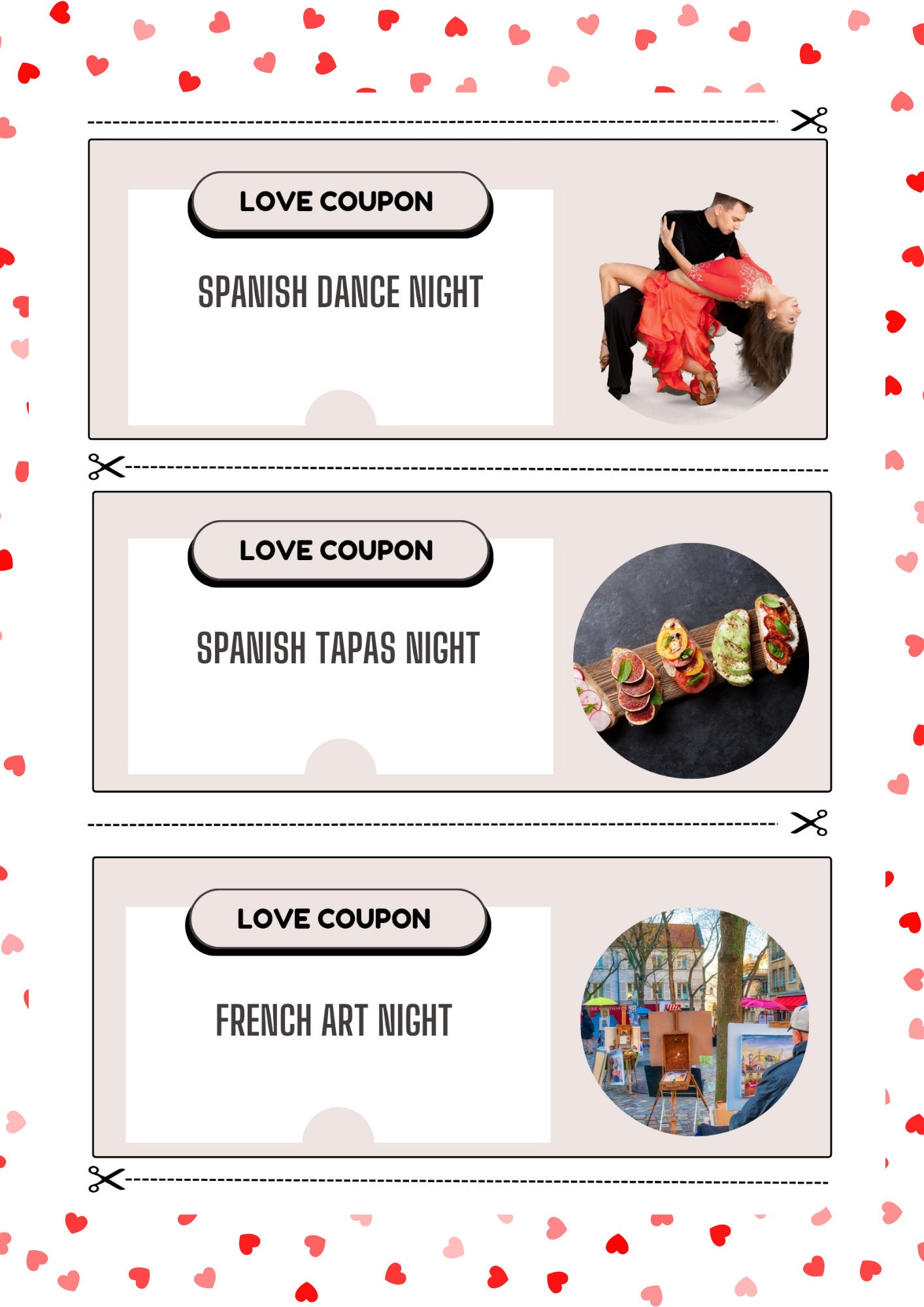 Epicurean Love Coupons and Romantic Recipes A Multicultural Symphony