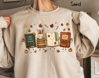 Fall Teacher Sweatshirt, Thanksgiving Teacher Shirt, Halloween Teacher Tee Back to School Shirt, Teacher Appreciation Gift, Teaching Gift