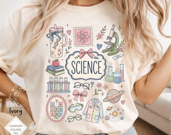 Science Teacher Shirt, Science Teacher Tshirt, Science Teacher Tee, Teaching Science Appreciation Gift, Back to School Science Tooter Gift