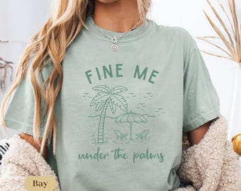 Comfort Colors® Sunshine Beach Shirt, Tropical Beach Tees, Beachy Coastal, Trendy Summer Tshirt, Vacation Outfit, Seashells Beach Lover Gift