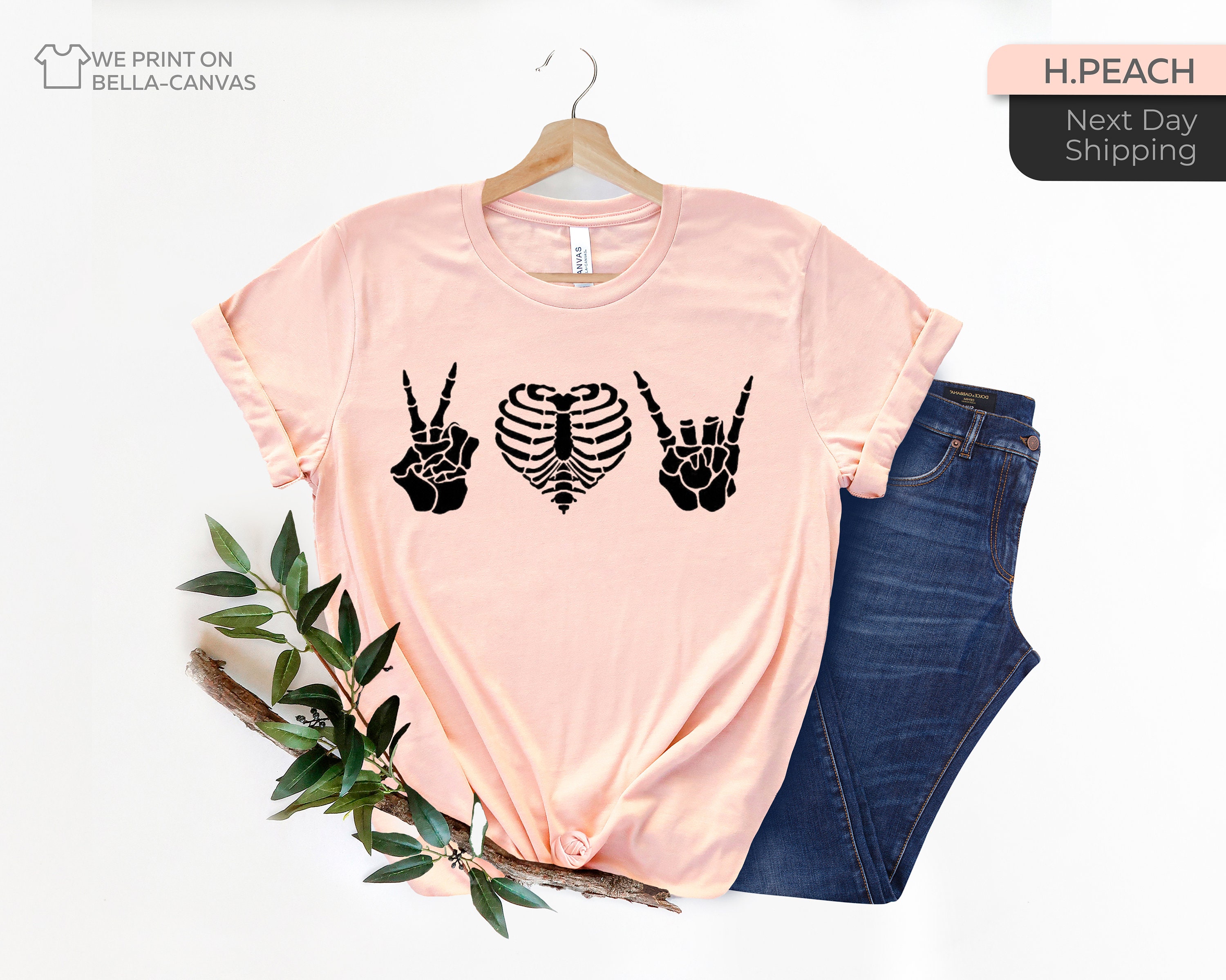 Skeleton Hand T-Shirt, Hand Bra Shirt, Funny Halloween Shirt sold