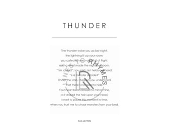 Thunder Poem