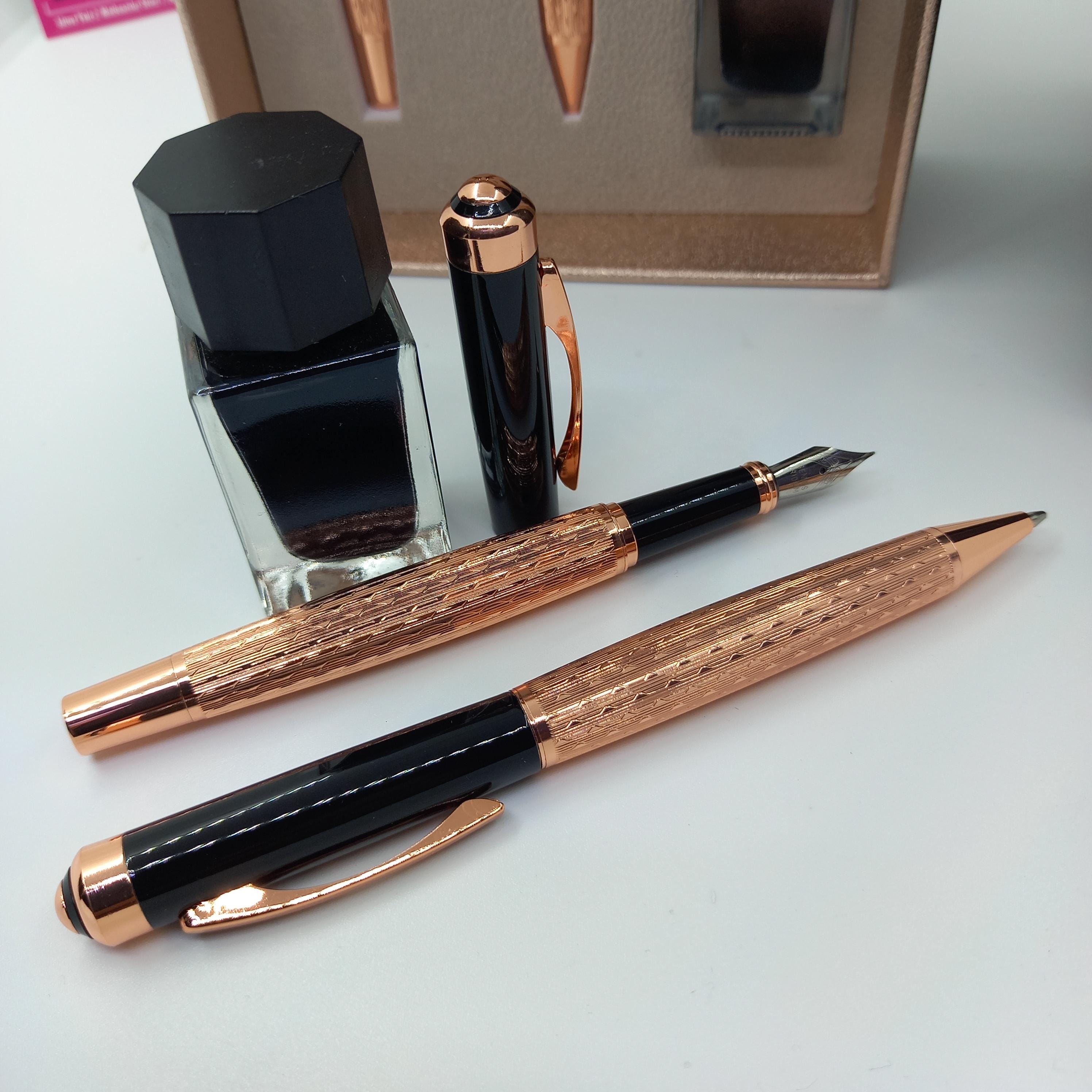 万年筆とボールペンセット 名入れ万年筆＆ボールペンセット｜名入れギフトセット｜高品質筆記具