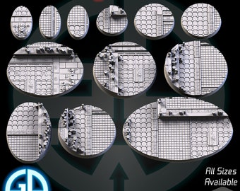 Royal Palace / Inquisitorial Church Mini Bases Toppers - 8K Quality!    - Perfect for Fanatic Space Nuns! - Official Txarli!