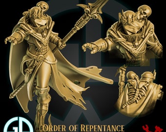 Space Nuns Saint Dawn the Mourning - Order of Repentance  - Wargaming Bits to customise and kitbash your army!