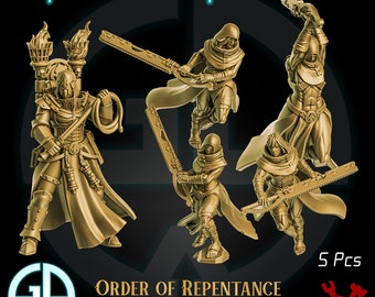 Space Nuns Unforgiven Outcasts - Order of Repentance  - Wargaming Bits to customise and kitbash your army!