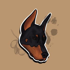 Doberman Sticker