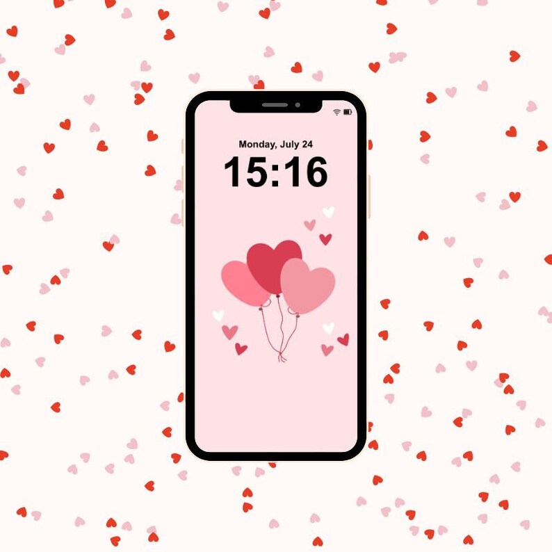 Love Ballons Wallpaper, Love Background, Valentine's Day Mobile