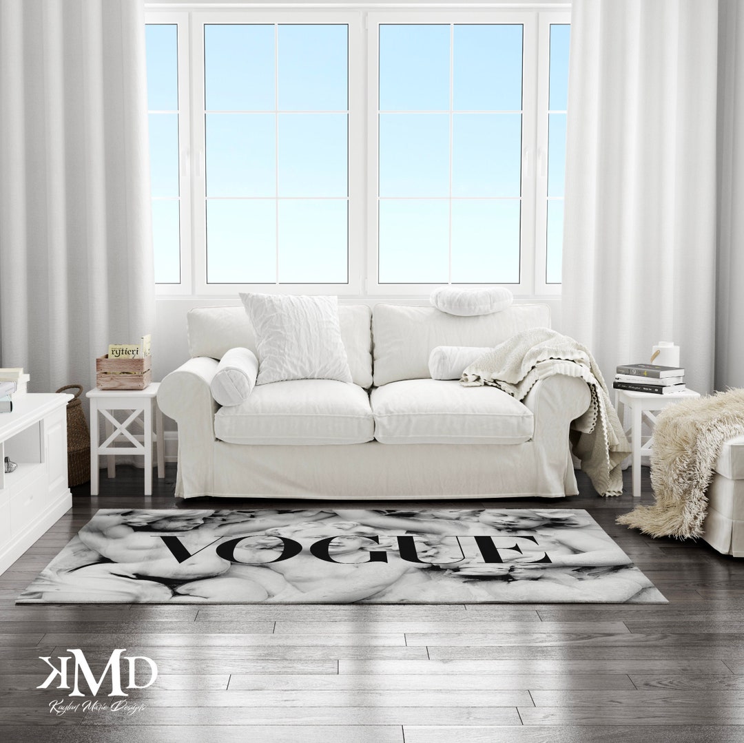 Custom Designer Rug Marble Cherub Area Rug Printed Floor Etsy