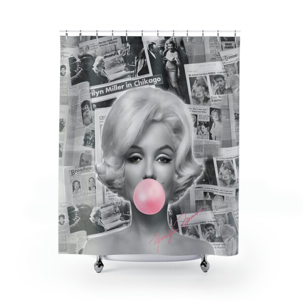 Marilyn Monroe Shower Curtains Etsy Ireland