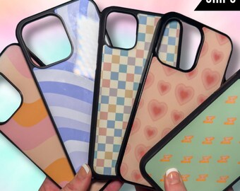 Retro Phone Cases, Vintage 70s Aesthetic, Indie grunge hippie groovy good vibes abstract floral psychedelic 70's clothing peace