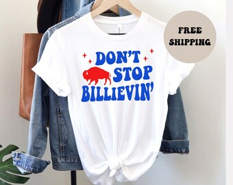 Buffalo Football Womens TShirt, Buffalo Apparel for Women, Buffalo Football Sweatshirt, Trendy Buffalo Womens TShirt, Retro-Styled Women Tee