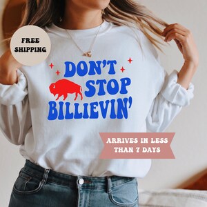 Buffalo Sweatshirt, Buffalo Football Crewneck Sweatshirt, Vintage Buffalo Crewneck, Gift for Buffalo, Buffalo Football Fan Crewneck