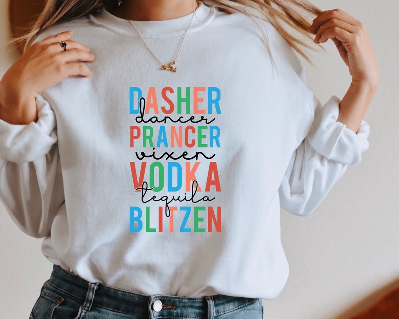 Funny Matching Christmas Sweaters for Couples Bffs Siblings, Bff Funny