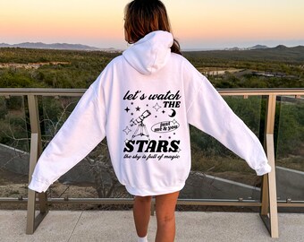 トップス melt the lady horoscope sweat star black Black Distressed Star Hoodie Minimalist Abstract Geometric