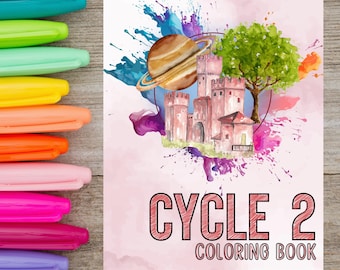 Cycle 2 Memory Work Coloring Pages | Homeschool Printable Pack for Classical Conversations | Digital Download