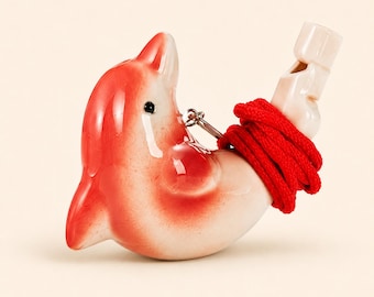 Ceramic Animal/Birds Water Whistle
