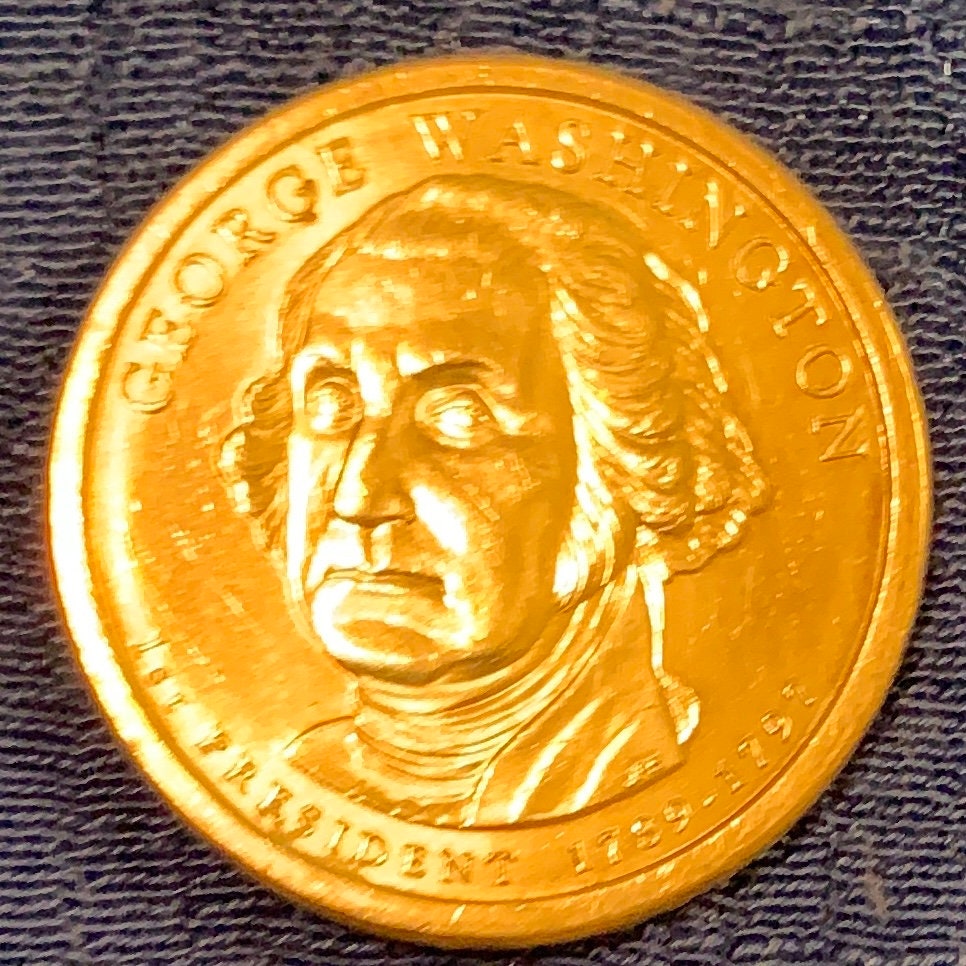 Washington 17891797 Onedollar Coin Etsy
