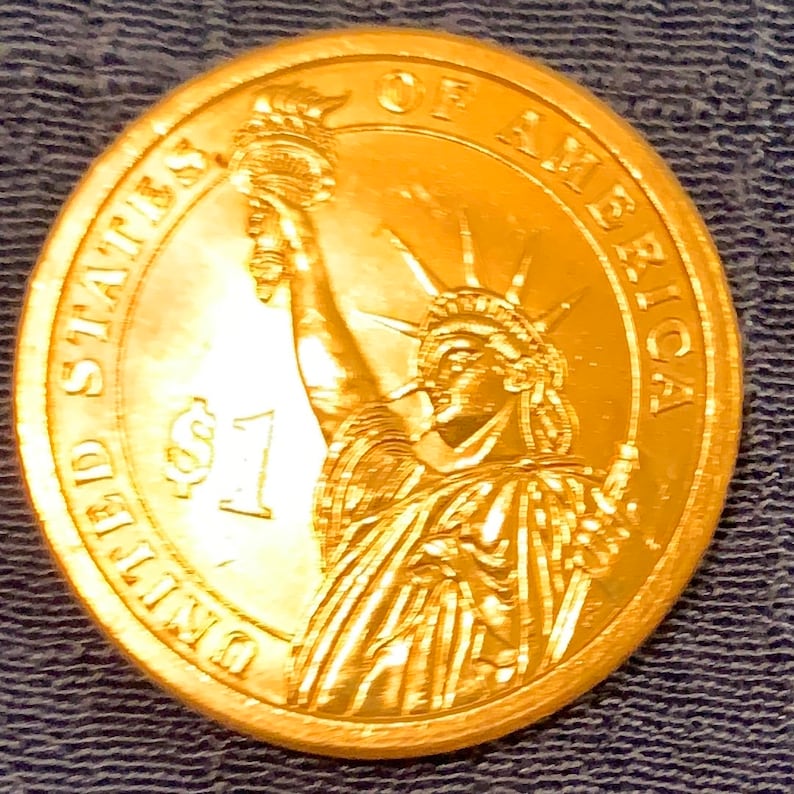 Washington 17891797 Onedollar Coin Etsy