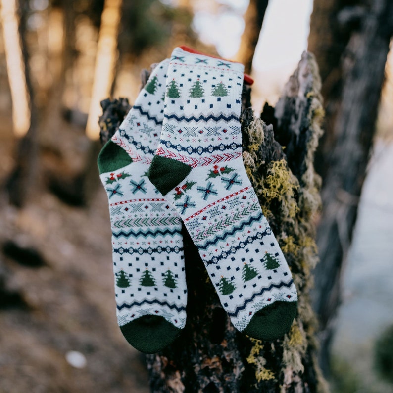 Chaussettes confortables pour hommes, cadeaux confortables pour hommes, chaussettes chaudes pour hommes, chaussettes tricotées à la main, cadeau pour lui, chaussettes de démarrage, chaussettes écologiques, chaussettes Aktiv image 1