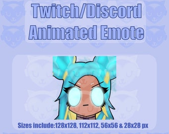 Neon Tapferant Ult Ultimate Animierte Emote | Twitch Discord YouTube Emote Für Streamer 128 ,112 , 56 &28 px