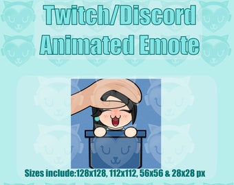 Pocket Sage Animiertes Emote | Twitch Discord YouTube Emote Für Streamer 128 ,112 , 56 &28 px