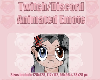 Fade Valorant Eye Roll Animierte Emote | Twitch Discord YouTube Emote Für Streamer 128 ,112 , 56 &28 px