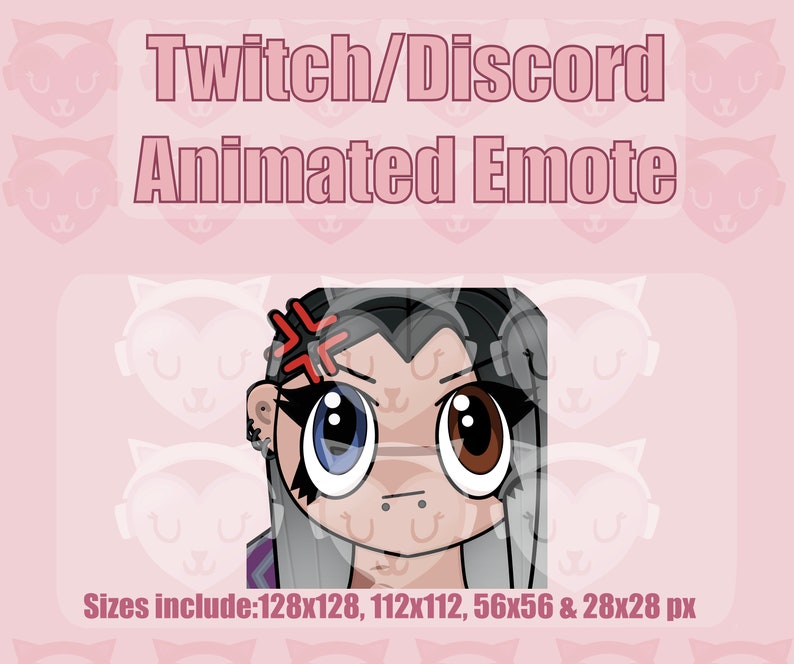 Fade Valorant Eye Roll Animated Emote Twitch Discord Youtube Emote for