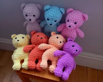 Handmade Crochet Plush Teddy Bear