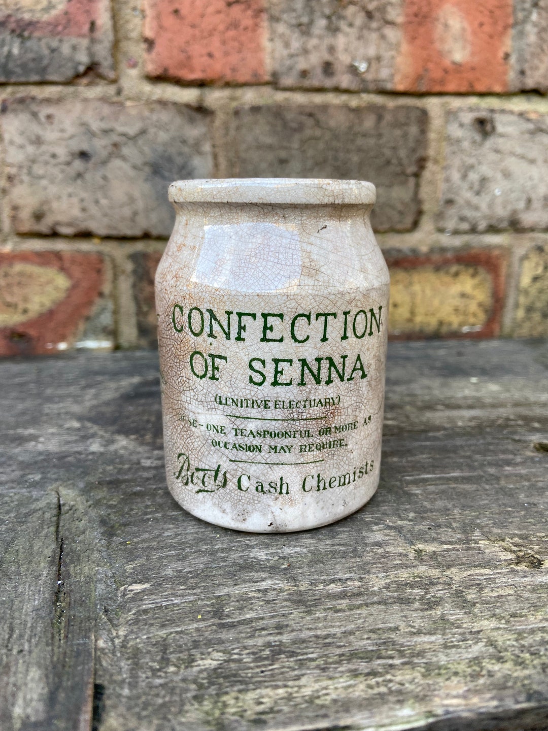 Antique Confection Of Senna Boots Cash Chemist Pot Etsy antique-confection-of-senna-boots-cash-chemist-pot-etsy