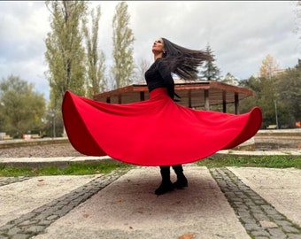 Professional Sufi skirt, whirling skirt, skirt for whirling dance, sema skirt