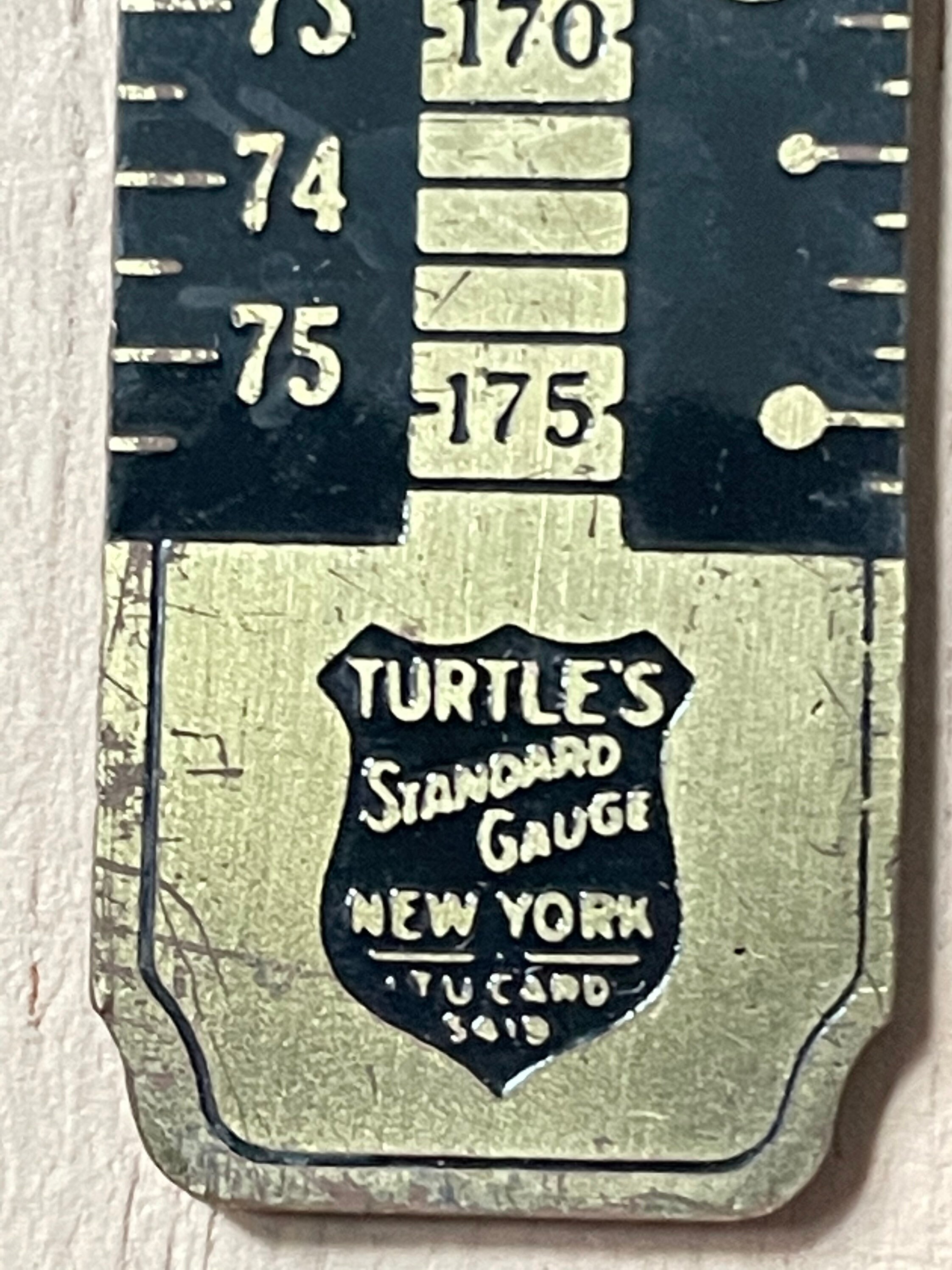 Vintage Line Gauge/pica Pole Made by Turtles Standard USED Etsy