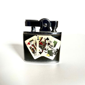 Vintage lighter queen of hearts