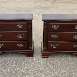 Bernhardt Pair of Nightstands