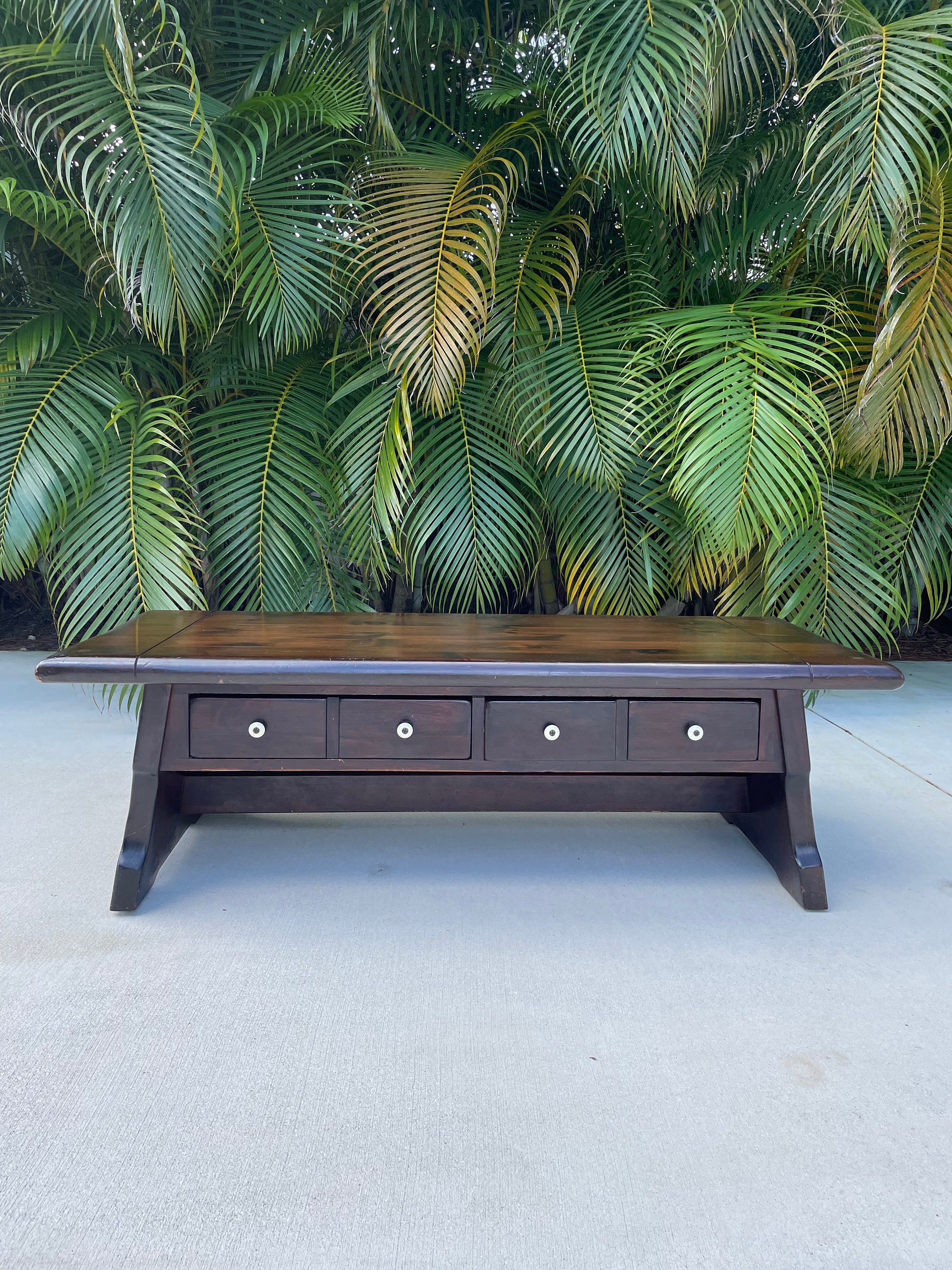 Ethan Allen Coffee Table - Etsy