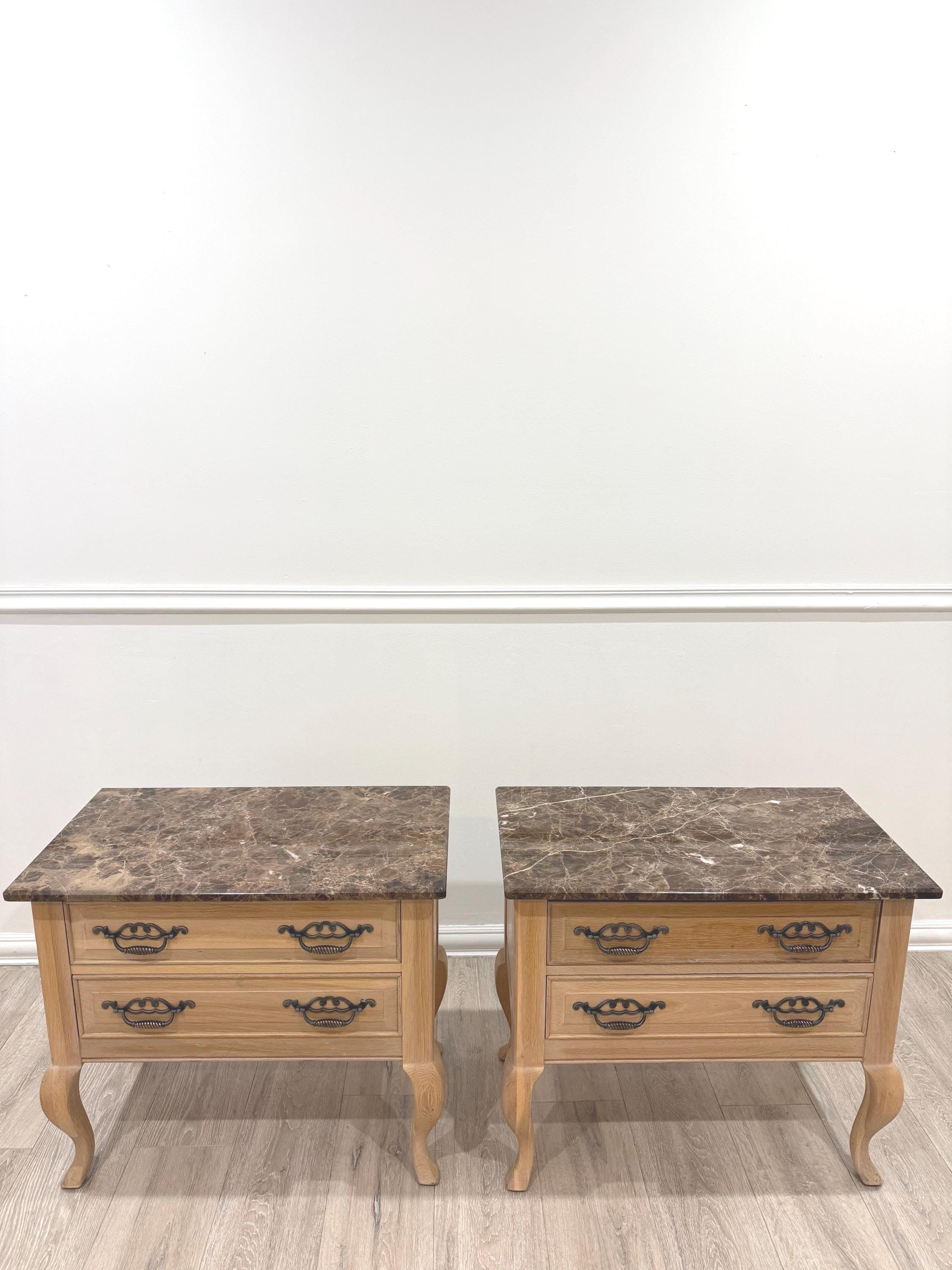 Thomasville French Provincial Nighstands by Terrace Garden