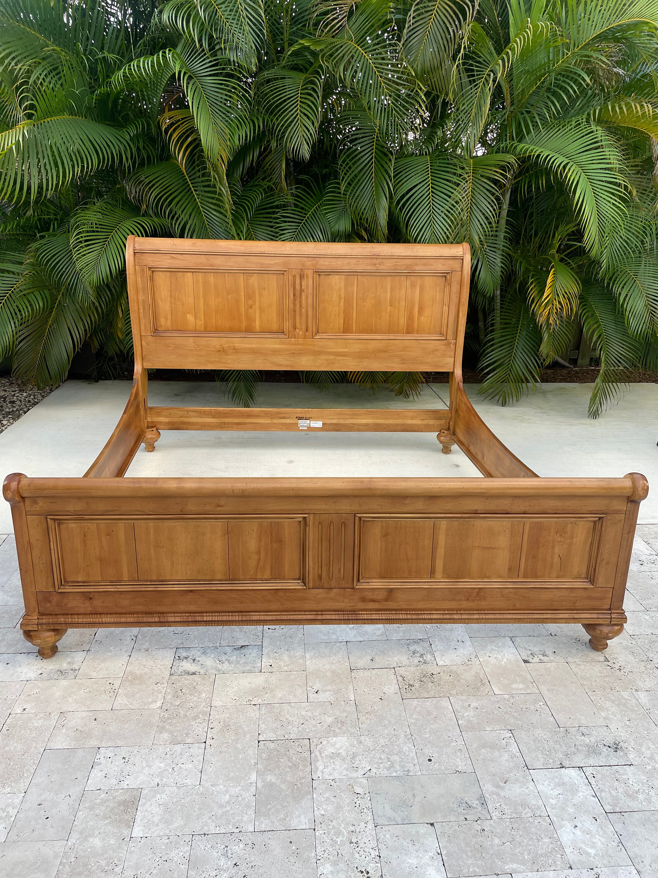 Ethan Allen Country King Bed - Etsy